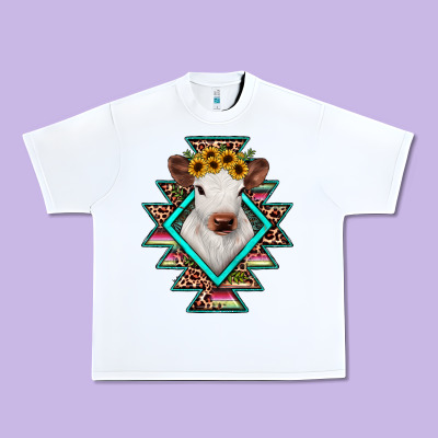 Heifer Cowhide Aztec Urban Heavy Tee Designed By Jahusdesignshop