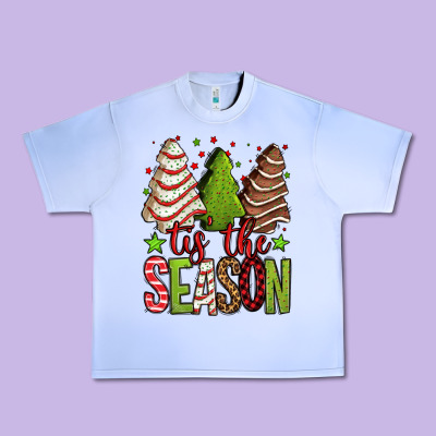 Tis The Season Christmas Cakes Urban Heavy Tee Designed By Jasminsmagicworld