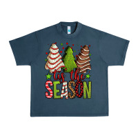 Midnight Navy tis the season christmas cakes Urban Heavy Tee - Jasminsmagicworld