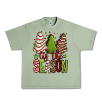 Oil Green tis the season christmas cakes Urban Heavy Tee - Jasminsmagicworld