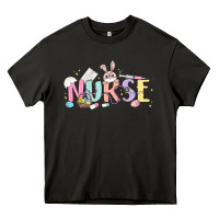 Asphalt easter nurse Heavy Core Tee - MaliasSmallBusiness