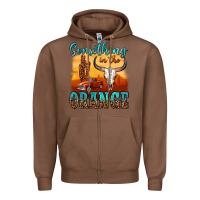 Chestnut something in the orange Zipper Hoodie - OliviaCreatesArt