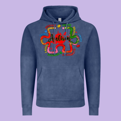 Autism Teacher Pencil Vintage Hoodie Designed By Artiststas