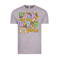 Vintage Zinc books are my happy place Vintage Tee - Artiststas