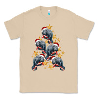 Mushroom Christmas Tree With Manatee Classic Tee - LillyAllenDesigns