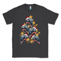Smoke Christmas Tree With Manatee Classic Tee - LillyAllenDesigns