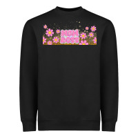Black mom boss daisies Heavyweight Sweatshirt - TumblerDesignByShophia