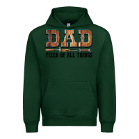 Forest Green Dad Fixer Of All Things Urban Hoodie - LillyAllenDesigns