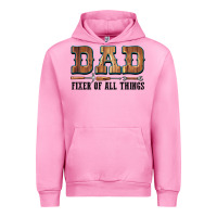Fuchsia Pink Dad Fixer Of All Things Urban Hoodie - LillyAllenDesigns