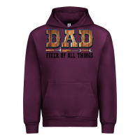 Mauve Wine Dad Fixer Of All Things Urban Hoodie - LillyAllenDesigns