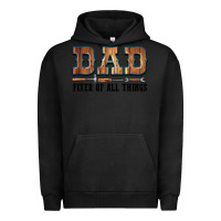 Pigment Black Dad Fixer Of All Things Urban Hoodie - LillyAllenDesigns