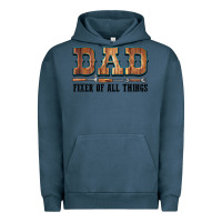 Pigment Midnight Navy Dad Fixer Of All Things Urban Hoodie - LillyAllenDesigns