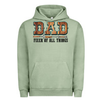 Pigment Oil Green Dad Fixer Of All Things Urban Hoodie - LillyAllenDesigns