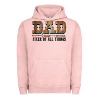 Pigment Salmon Dad Fixer Of All Things Urban Hoodie - LillyAllenDesigns