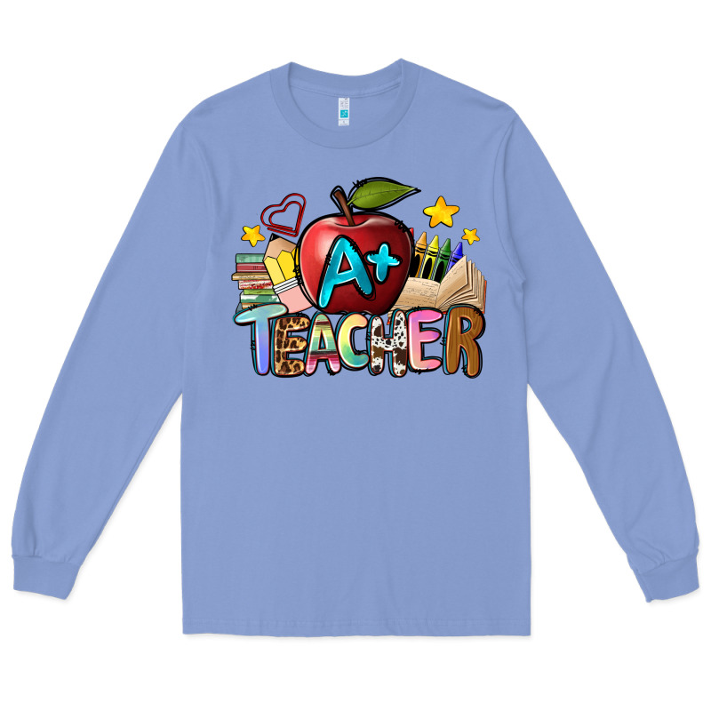 A Teacher Long Sleeve Tee by NancyCooperArtShop | Teevron