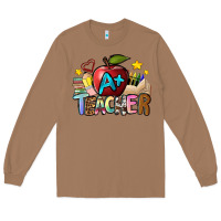 Toasted Coconut a teacher Long Sleeve Tee - NancyCooperArtShop