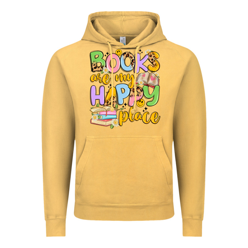 Books Are My Happy Place Vintage Hoodie by Artiststas | Teevron