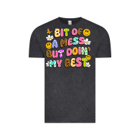 Vintage Black bit of a mess but doin' my best Vintage Tee - Artiststas
