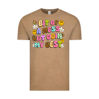 Vintage Coffee bit of a mess but doin' my best Vintage Tee - Artiststas