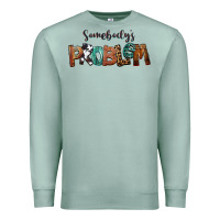 Seafoam Somebody's Problem Premium Sweatshirt - FaDigitalArtStudio