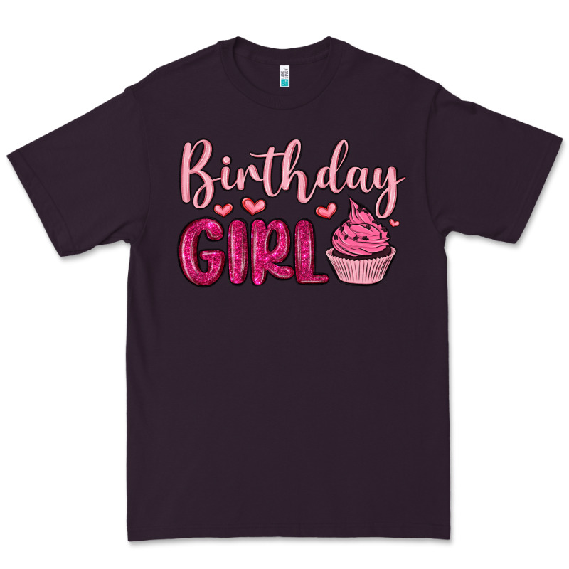 Birthday Girl Cupcake Premium Tee by MaliasSmallBusiness | Teevron