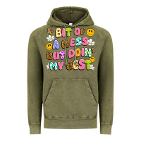 Vintage Olive bit of a mess but doin' my best Vintage Hoodie - Artiststas