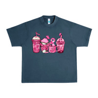 Midnight Navy breast cancer coffee Urban Heavy Tee - Jasminsmagicworld