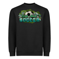 Black Wild about Soccer Heavyweight Sweatshirt - HowdyJamesFarm