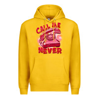 Lemon Call me never Premium Hoodie - FaDigitalArtStudio