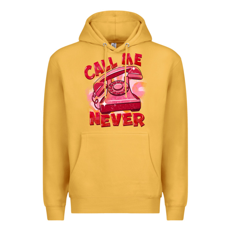 Call Me Never Premium Hoodie by FaDigitalArtStudio | Teevron