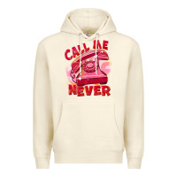 Sandshell Call me never Premium Hoodie - FaDigitalArtStudio
