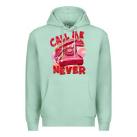 Seafoam Call me never Premium Hoodie - FaDigitalArtStudio