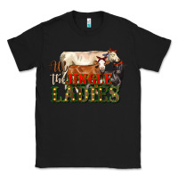 Black all the jingle ladies christmas cows Classic Tee - LillyAllenDesigns