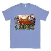 Colony Blue all the jingle ladies christmas cows Classic Tee - LillyAllenDesigns