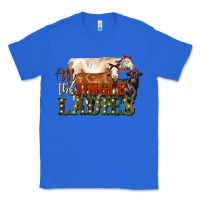 True Royal all the jingle ladies christmas cows Classic Tee - LillyAllenDesigns