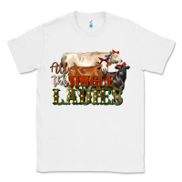 All The Jingle Ladies Christmas Cows Classic Tee | Teevron