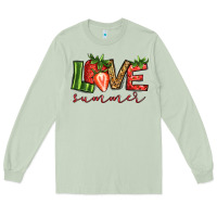 Matcha love summer strawberry Long Sleeve Tee - Jasminsmagicworld