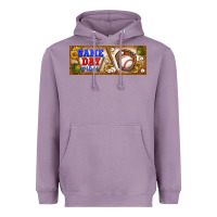 Lavender game day vibes Heavyweight Hoodie - BundleAndBundleShop