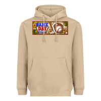 Mushroom game day vibes Heavyweight Hoodie - BundleAndBundleShop