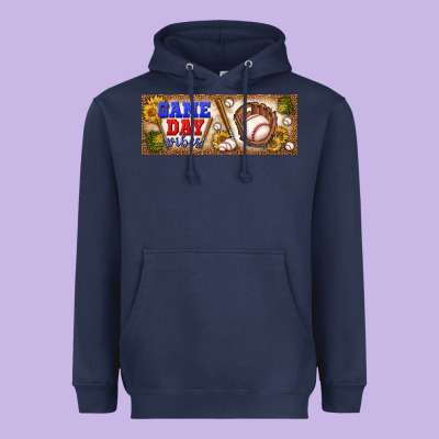 Game Day Vibes Heavyweight Hoodie Designed By Bundleandbundleshop