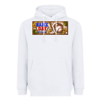 White game day vibes Heavyweight Hoodie - BundleAndBundleShop