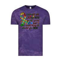 Cloud Purple autism awareness Vintage Tee - Artiststas