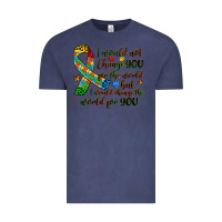 Vintage Denim autism awareness Vintage Tee - Artiststas