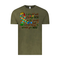 Vintage Olive autism awareness Vintage Tee - Artiststas