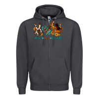 Smoke peace love cowgirls Zipper Hoodie - OliviaCreatesArt