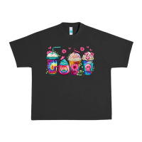 Pigment Black tie dye hippie coffee cups Urban Heavy Tee - Jasminsmagicworld