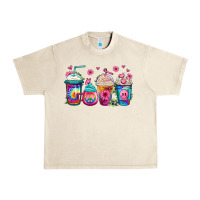 Sandshell tie dye hippie coffee cups Urban Heavy Tee - Jasminsmagicworld