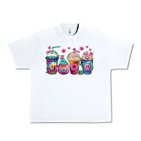 White tie dye hippie coffee cups Urban Heavy Tee - Jasminsmagicworld