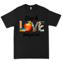 Black teach love inspıre Premium Tee - JahusDesignShop