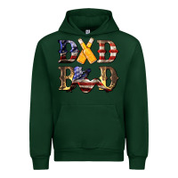 Foreset Green American Dad Bod Urban Hoodie - LillyAllenDesigns